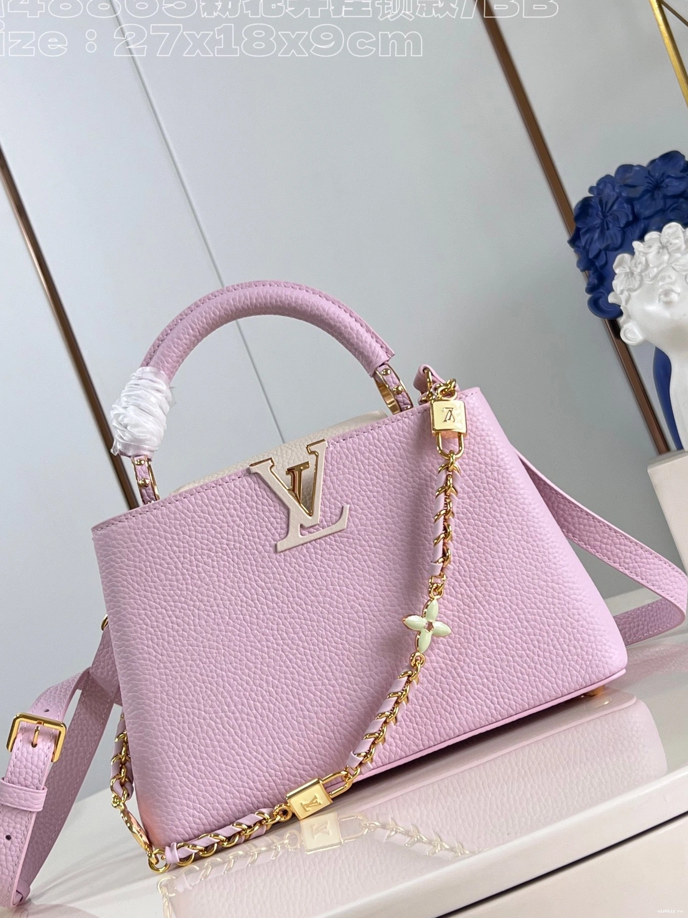 WIS BB-27*18*9CM CAPUCINES VUITTON LOUIS 1015